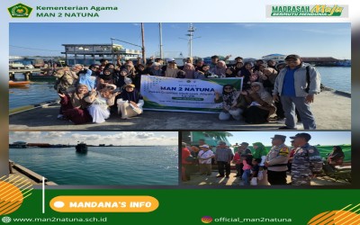 Kontingen MAN 2 Natuna Berangkat Mengikuti Pekan Orientasi Madrasah (POMA) ke-VIII di Midai